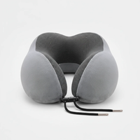 Memory Foam Travelling Neck Support Pillow U-Shape with Adjustable Strap Travel & Luggage Travel Pillows