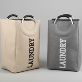 Large Laundry Basket with Handles Foldable Storage 49x33x28cm