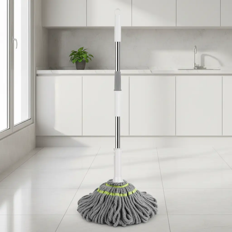 Self Wringing Mop With Telescopic Handle For Homes Now Home Decor Mops