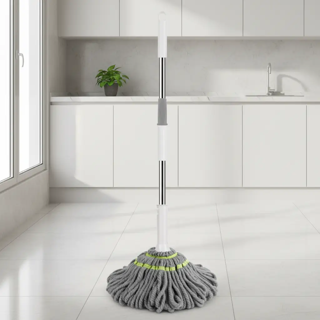 Self Wringing Mop With Telescopic Handle For Homes Now Home Decor Mops