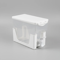Juice Dispenser - 3L Plastic with Tap & White Stand Kitchen & Dining Beverage Dispensers
