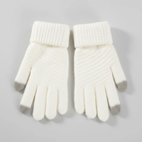 Winter Set - Authentic Cashmere Scarf Gloves Ear Muffs Gift Box Home & Garden Outfit Sets