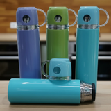 Flask - 500ml Unbreakable with Cup Lid Travel Accessories Flasks