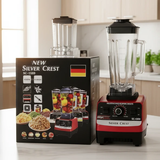 2 in 1 Silver Crest Commercial Blender 4500W SC-1589 Kitchen & Dining Food Blenders