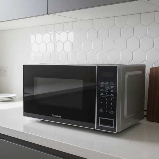 Hisense 20 Liter Microwave Oven H20MOMS11 Silver Kitchen & Dining Microwave Ovens