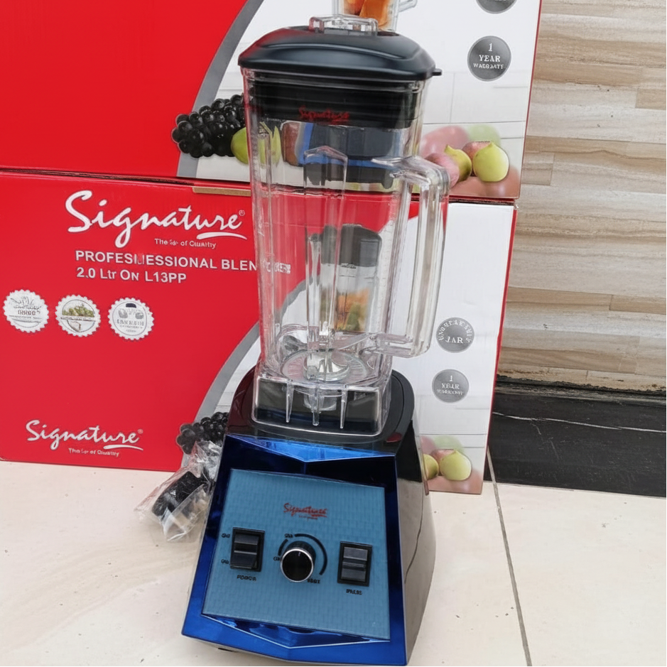 Signature 2000W Professional Commercial Blender 2L SG-BL13PP Kitchen & Dining Food Blenders