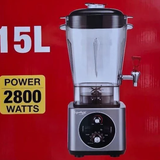 Signature 15 Liter Commercial Blender 2800W SGANS-1580B Kitchen & Dining Food Blenders