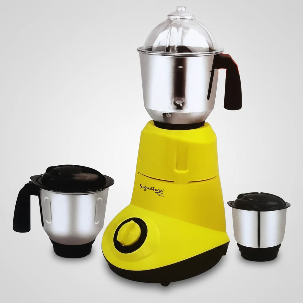 Signature 550W 3-in-1 Wonder Mixer Grinder with 3 Stainless Steel Jars Kitchen & Dining Food Grinders
