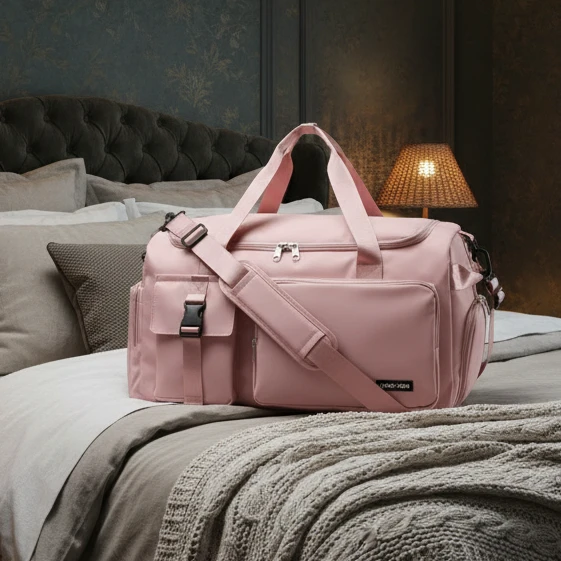 Waterproof Gym Travel Duffel Bag with Multiple Compartments Bags & Accessories Gym Duffel Bags