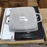 Staub Square Grill Pan 23cm Cast Iron with Enamel Coating Kitchen & Dining Griddles & Grill Pans