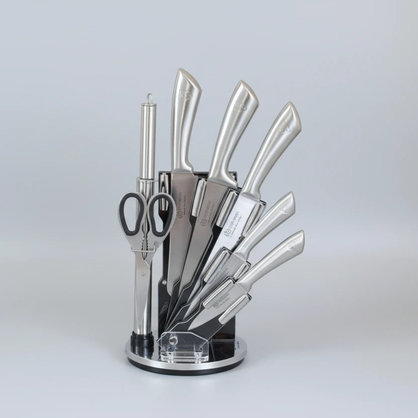 Top Chef 8-Piece Professional Knife Set with Rotating Stand Kitchen & Dining Kitchen Knives