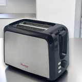2 Slice Pop Up Toaster RM/564 Stainless Steel with Defrost & Reheat – 826W 2 Slice Pop Up Toaster Toasters