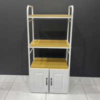 Multipurpose Kitchen Cabinet Space Saving Wood and Metal Kitchen appliances Wall Kitchen Cabinets