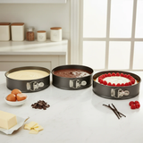 Round Nonstick Cake Pan Set Six Tins For Home Bakers households Cake Pans & Molds