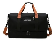 BEICHAO Large Oxford Duffle Travel Gym Bag 46x25x28cm Bottom Shoe Compartment Waterproof Unisex Army Green Orange Beige Bags & Accessories Gym Duffel Bags