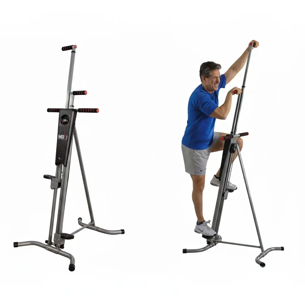 Vertical Climber - MaxiClimber Full Body Low Impact Exercise Machine Sports & Fitness Stair Climbers