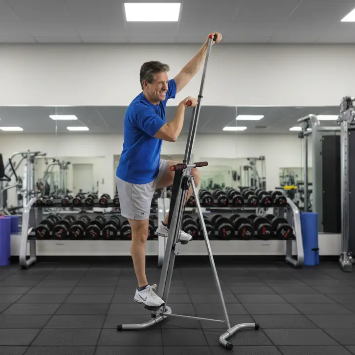 Vertical Climber - MaxiClimber Full Body Low Impact Exercise Machine Sports & Fitness Stair Climbers