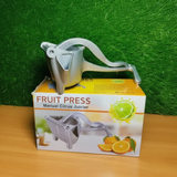 Fruit Press - Manual Stainless Steel Hand Juicer Citrus Squeezer Kitchen & Dining Juicers