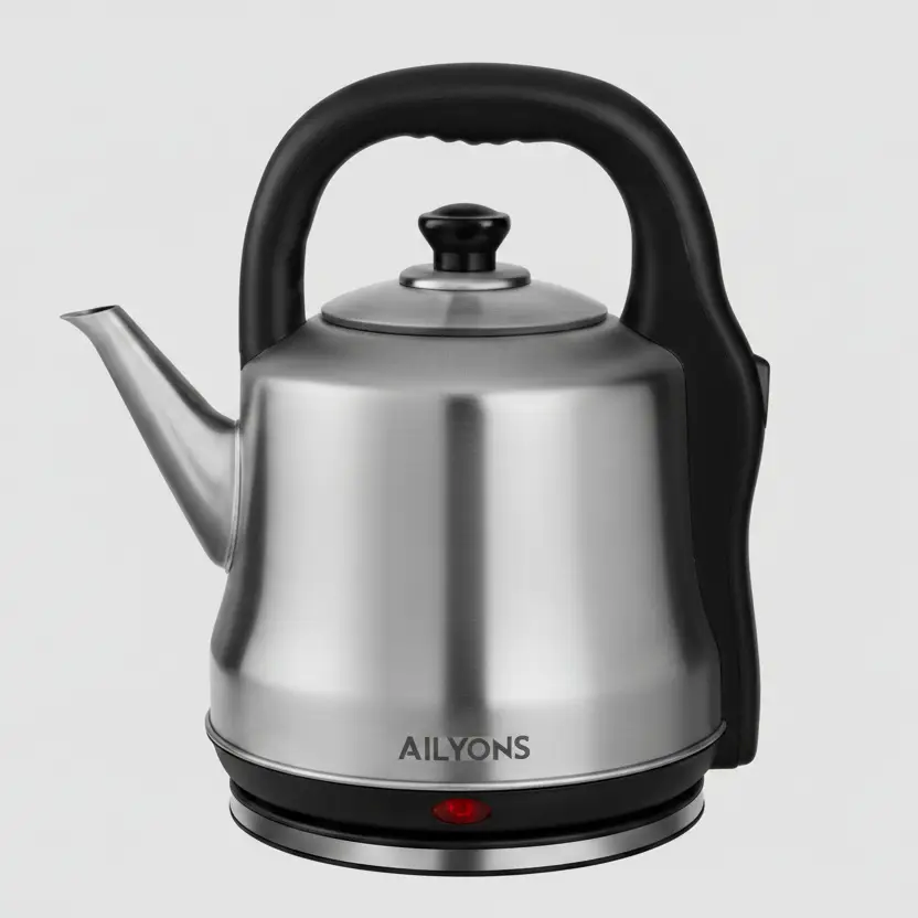 Electric Kettle - Ailyons 5.7L Stainless Steel Fast Boil with Auto Shut-Off Silver Electronics Electric Kettles