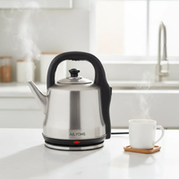 Electric Kettle - Ailyons 5.7L Stainless Steel Fast Boil with Auto Shut-Off Silver Electronics Electric Kettles