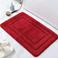 Bathroom Mat - Flocking Non-Slip Water Absorbent Home & Garden Bath Mats & Rugs
