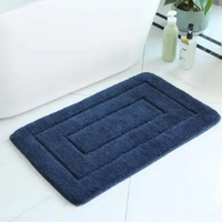 Bathroom Mat - Flocking Non-Slip Water Absorbent Home & Garden Bath Mats & Rugs