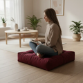 Floor Cushion - Square Tufted Multi-Colour Home & Garden Chair & Sofa Cushions