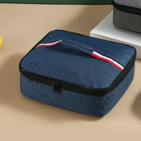Lunch Bag - Large Square Oxford Insulated with Handle Luggage & Bags Lunch Bags