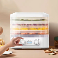 Food Dehydrator - 5-Layer Stackable with Digital Timer and Auto Air Circulation Kitchen & Dining Food Dehydrators