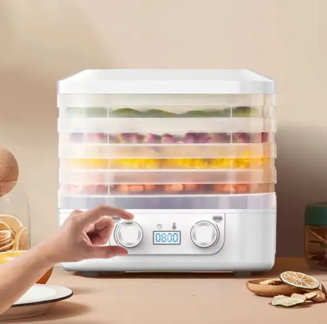 Food Dehydrator - 5-Layer Stackable with Digital Timer and Auto Air Circulation Kitchen & Dining Food Dehydrators