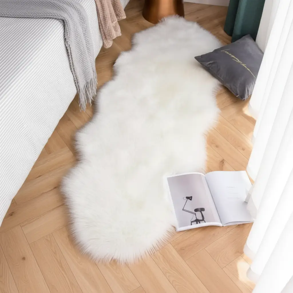 Shaggy Rug - Long Faux Fur Wave Runner Home & Garden Rugs