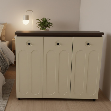 3-Door Shoe Cabinet Furniture Shoe Cabinets