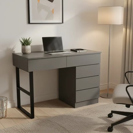 Office Desk with Drawer Pedestal Office Desk Desks