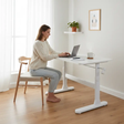 Height-Adjustable Crank Desk | Sit-Stand Study Desk Desks