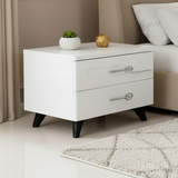 2-Drawer Bedside Table Nightstands