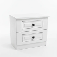 Classic 2-Drawer Bedside Table Nightstands