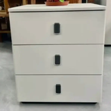 3-Drawer Bedside Table Nightstands