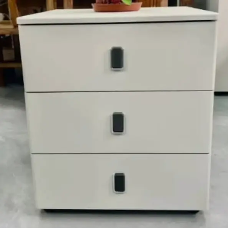 3-Drawer Bedside Table Nightstands
