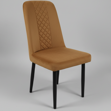 Curved Velvet Dining Chair set of 4 Dining Chair Dining Chairs
