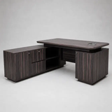 Executive Office Desk with Side Pedestal - 1.6m Office Desk Executive Desks