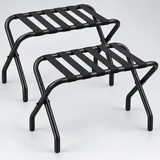 Foldable Metal Luggage Rack - 100lb Capacity Luggage Rack Luggage Racks & Stands