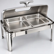 Premium Stainless Steel Chafing Dish with Glass Lid Chafing Dish Chafing Dishes