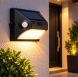 RGBW LED Solar Wall Light with PIR Sensor Solar Light Security Lights