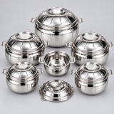 Signature Marcopolo Stainless Steel Hotpot Set - Mirror Finish Hotpot Set Tureens