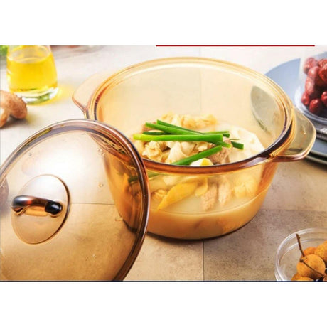 Serving Glass Pot