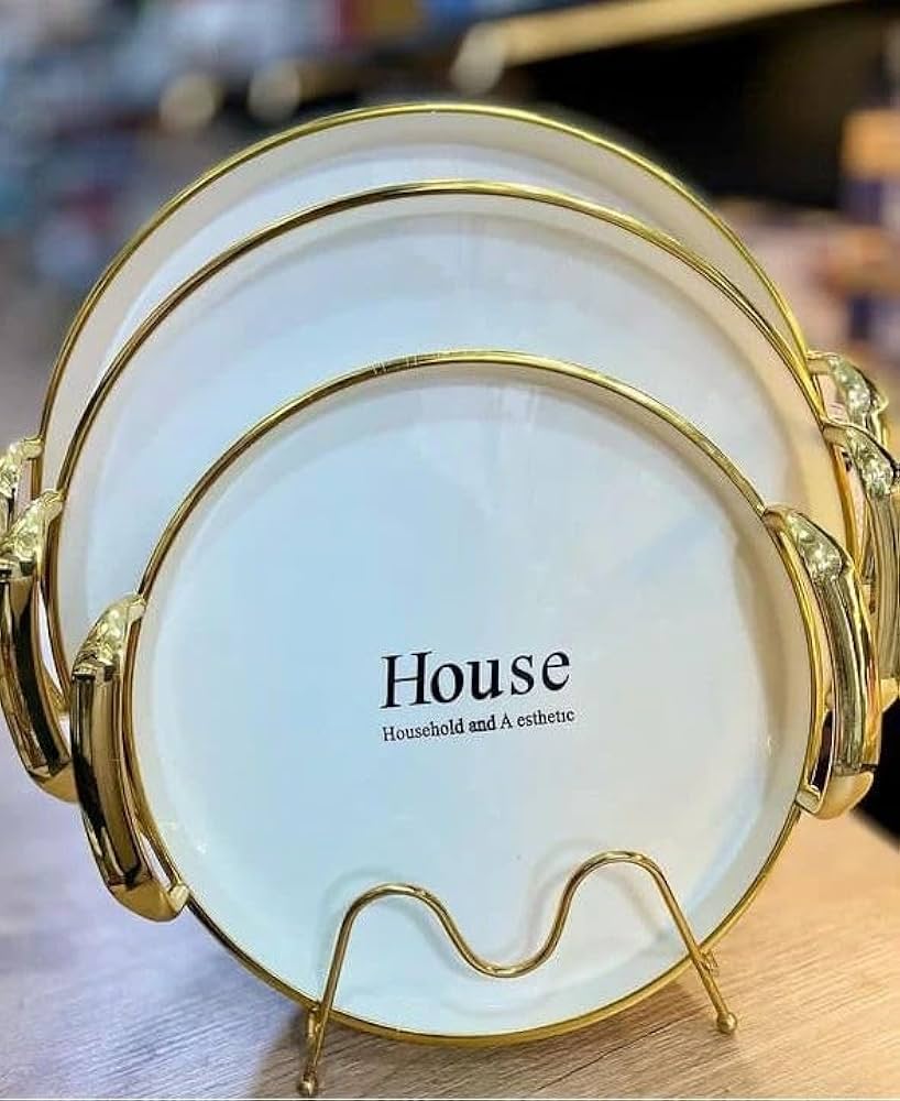 Set of 3 Round Serving Trays – Lightweight, Stackable & Stylish