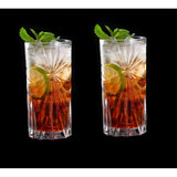 Set of 6 Quality Heavy Water Glasses Durable and Stylish Drinking Glasses for Everyday Use