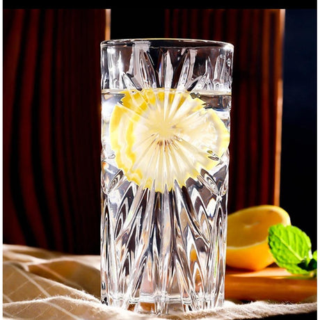 Set of 6 Quality Heavy Water Glasses Durable and Stylish Drinking Glasses for Everyday Use