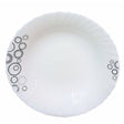 Signature 36 Piece 9" Classique Soup Plates | Misty Drops Design | Elegant Dinnerware Set