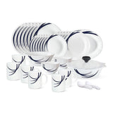 Signature 40 pcs Dinner Set | Indigo Stella | Stylish and Modern | Porcelain